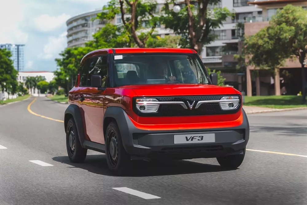 Xe Vinfast VF3 - Quảng đường di chuyển