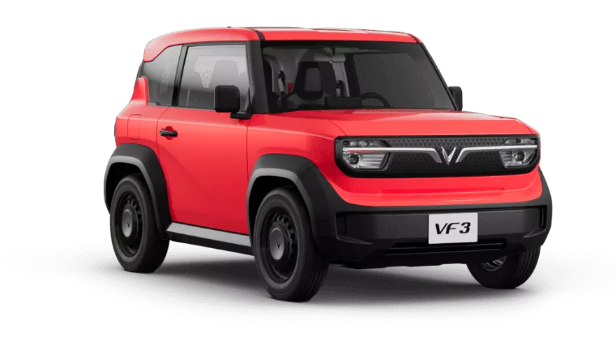 Vinfast VF 3 Màu Đỏ