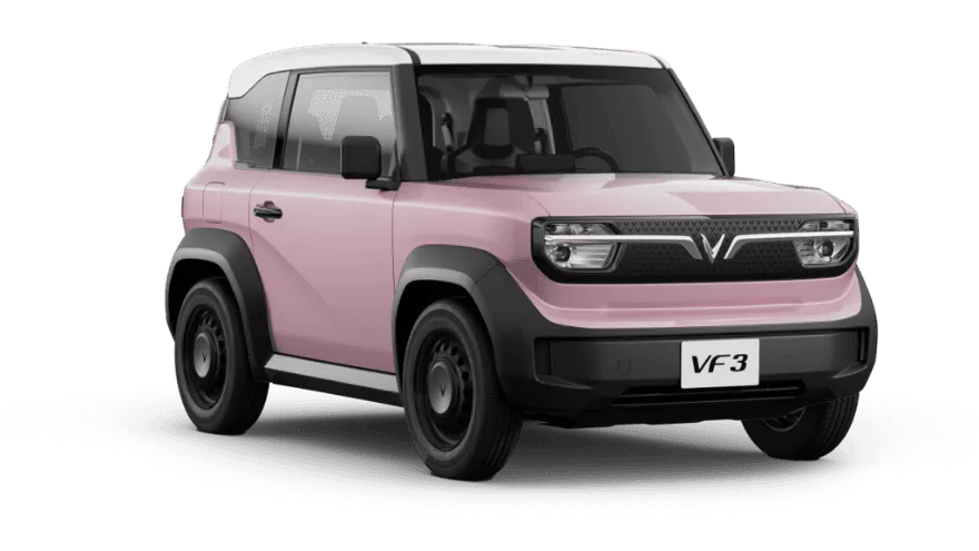 Vinfast VF 3 Màu Hồng