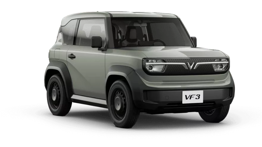 Vinfast VF 3 Màu Xám Xanh