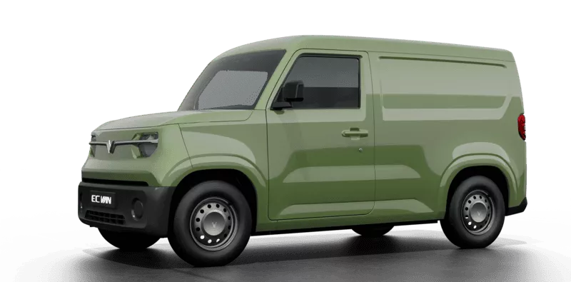 Vinfast EC Van Màu Xanh
